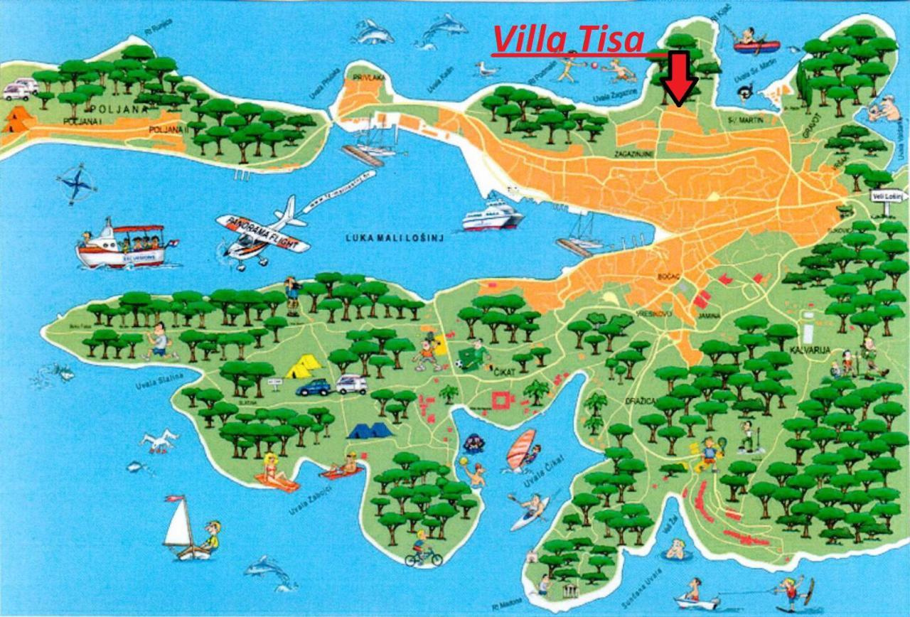 Apartments Vila Tisa Mali Lošinj Extérieur photo